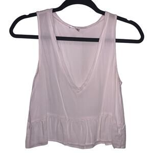 Wild Honey Crop Top White